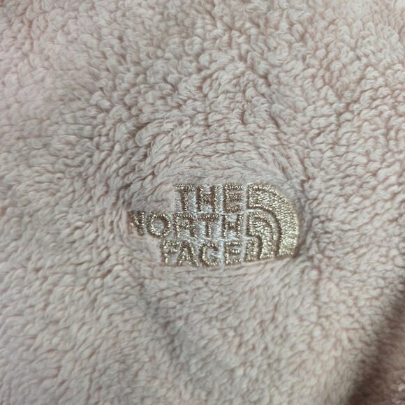Womens The North Face Pink Fleece Jacket Full Zip 100% Polyester Soft Warm M - Picture 9 of 9